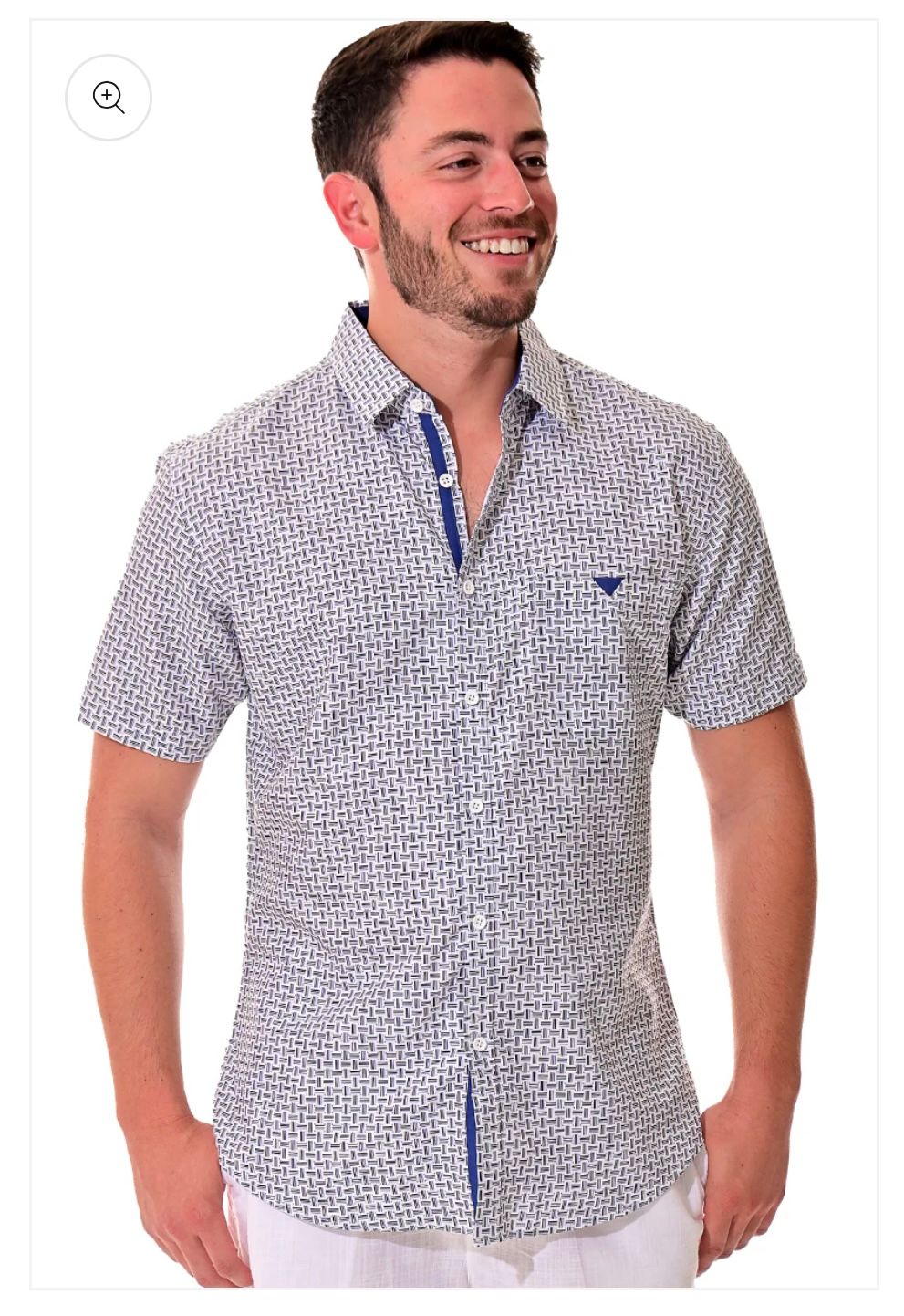 JMP Mens SS Bohio, Color: White, Size: M