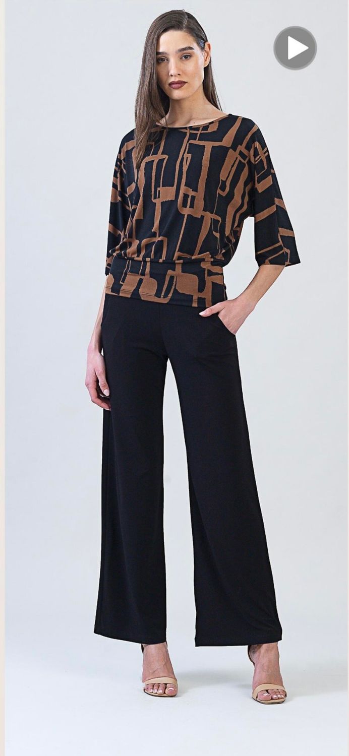 Clara Sun Woo Geo Chain Top, Color: Black/Brown, Size: XS
