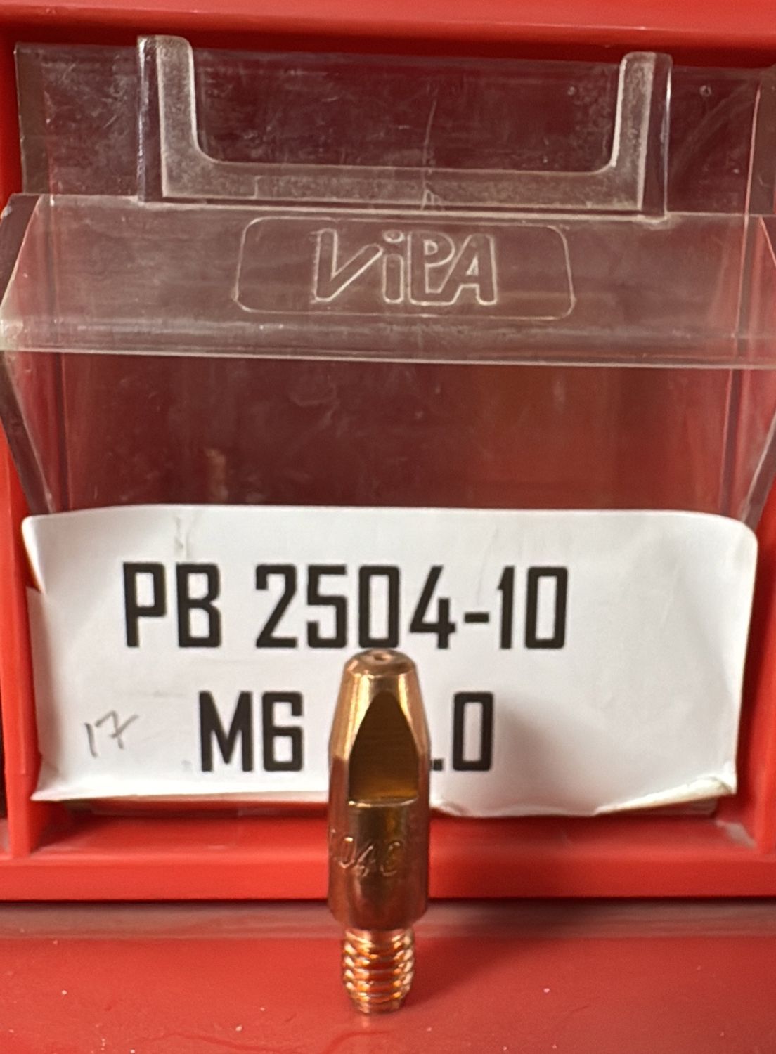 PB2504 -10 M6 1.0MM WELDER TIP