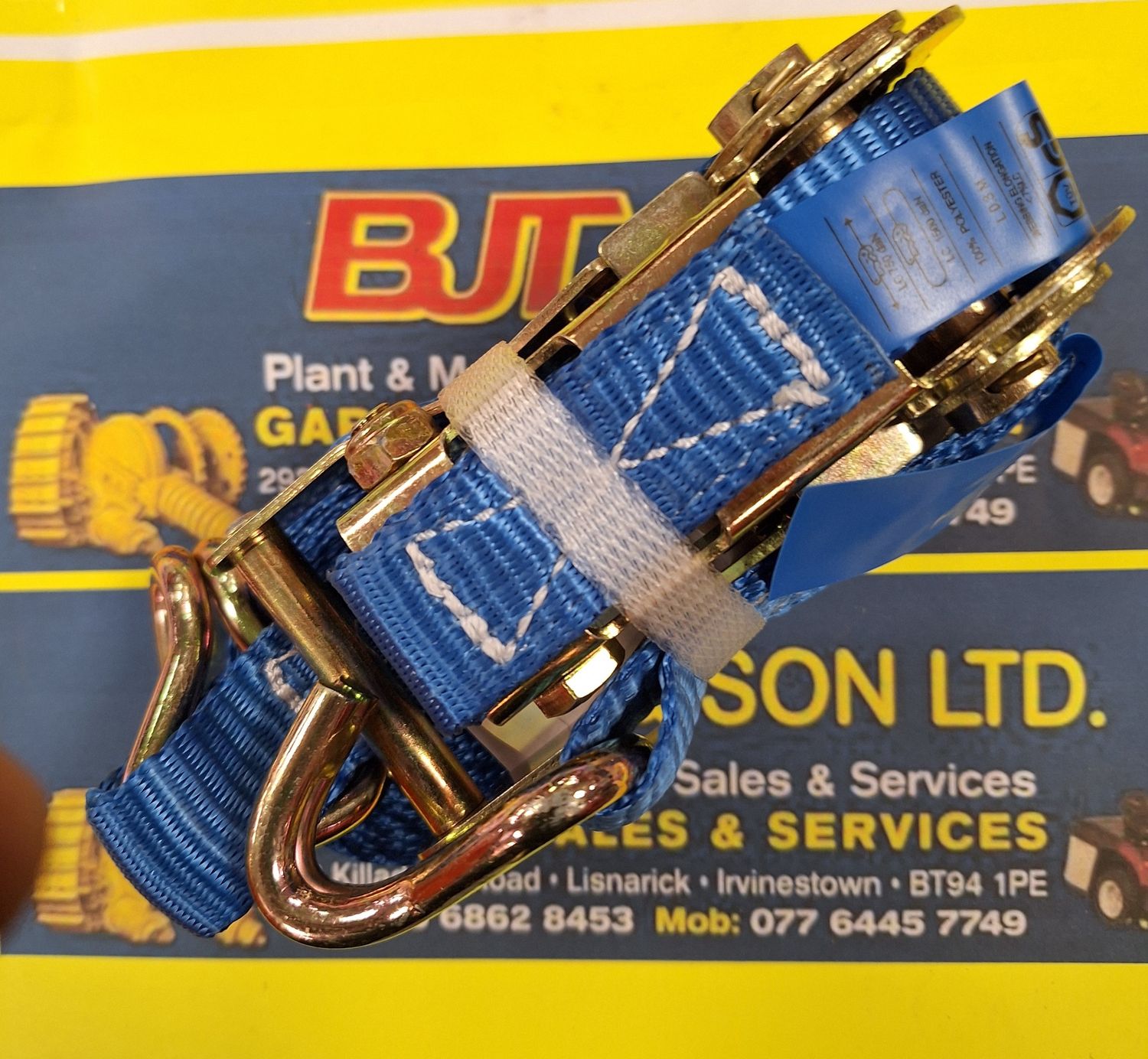 867 RATCHET STRAP 4.5MX25MM