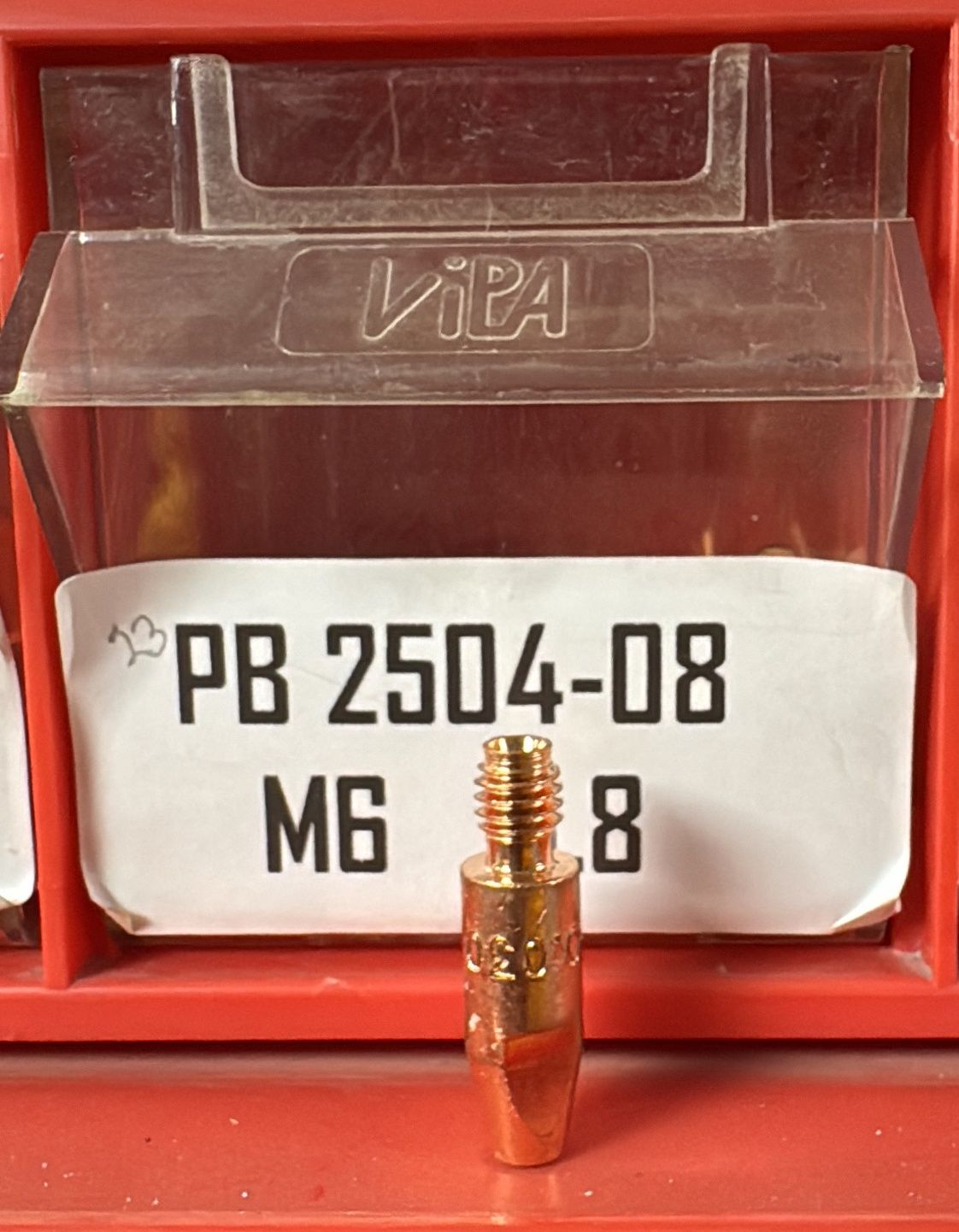 WELDER TIP PB2504-08  M6  0.8MM