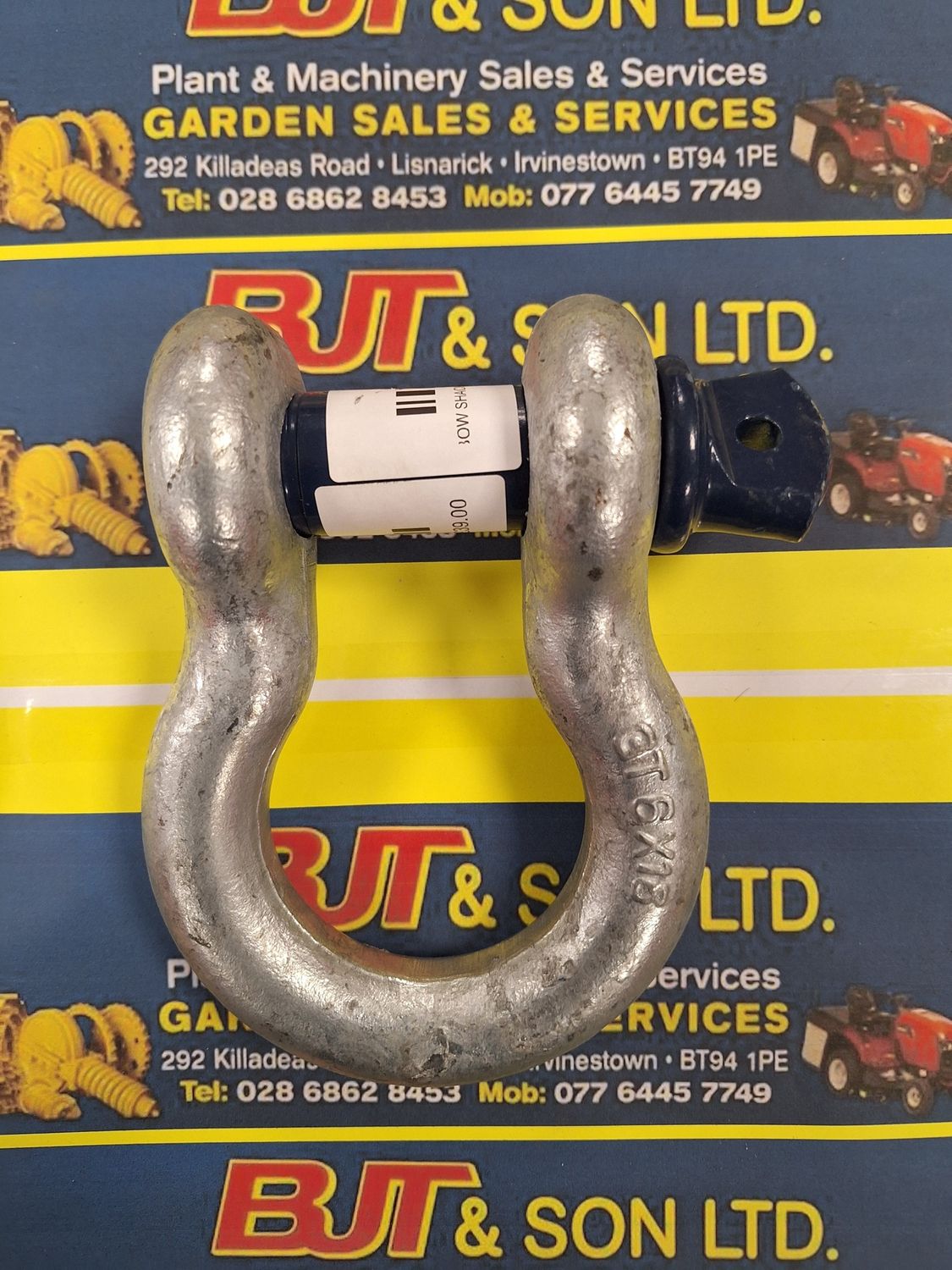 BOW SHACKLE 8.5 T  SCREW PIN