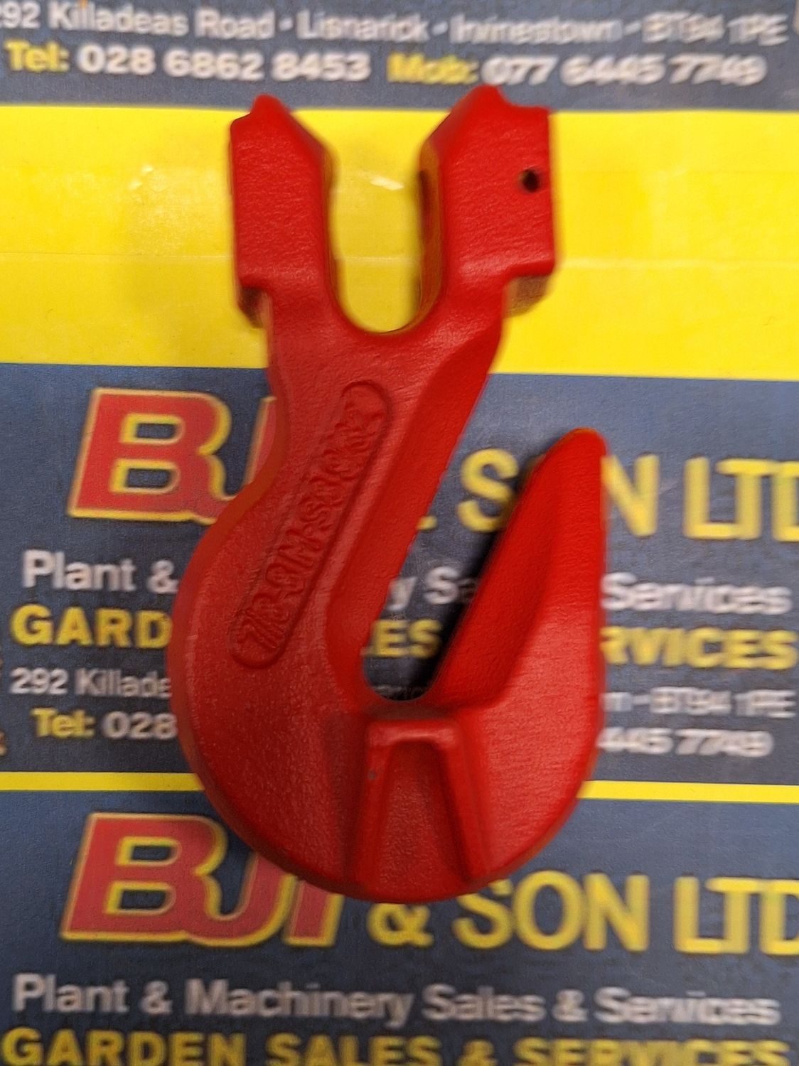 GG-7-8 8MM CLEVIS GRAB HOOK