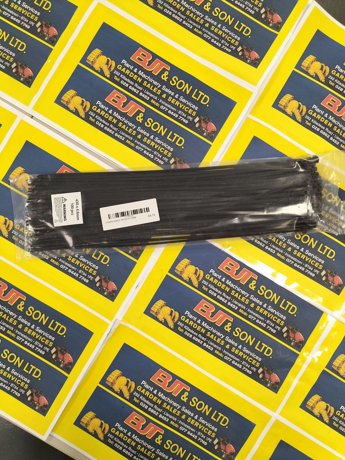 CT43048 CABLE TIE 430 X 4.8MM