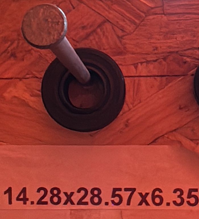 OIL SEAL 14.28 X 28.57 X 6.35