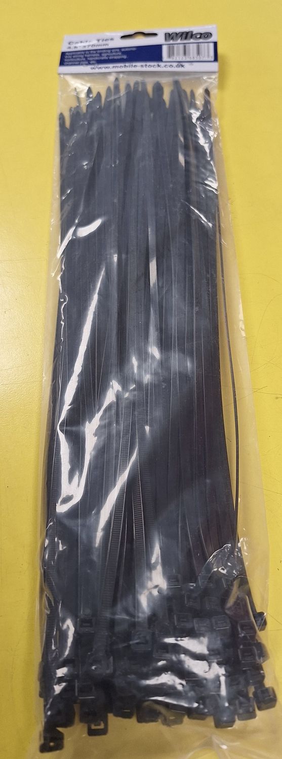 CABLE TIES 4.8 X 380MM