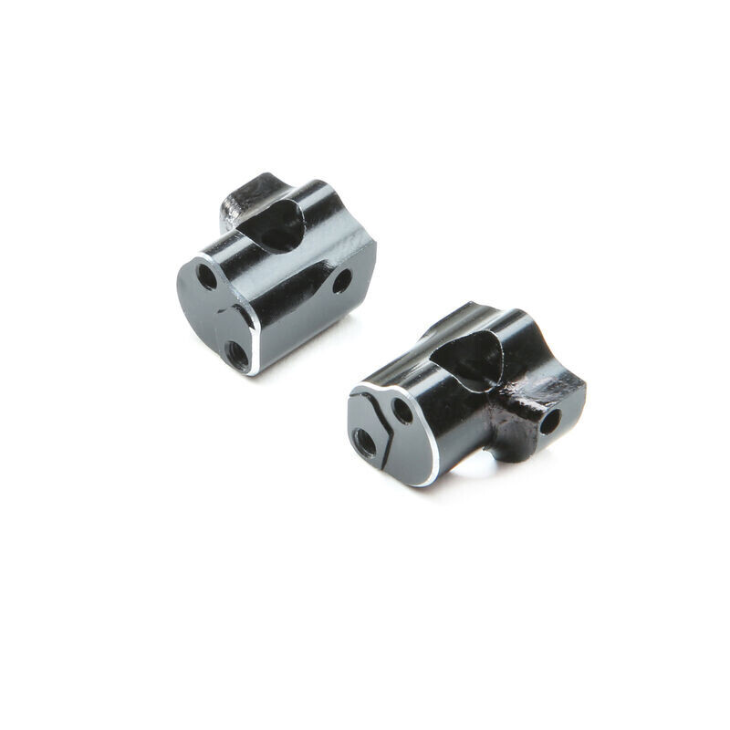 Losi Mini-T 2.0 Aluminum 0-Degree Caster Block (Black)
