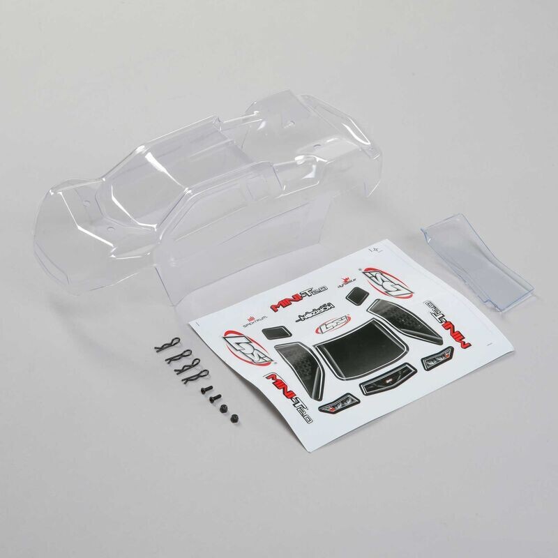 Losi Mini-T 2.0 Body Set (Clear)