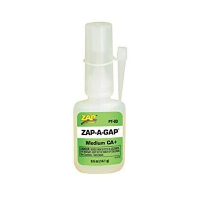 Zap-A-Gap Medium CA+ Glue (1/2oz)