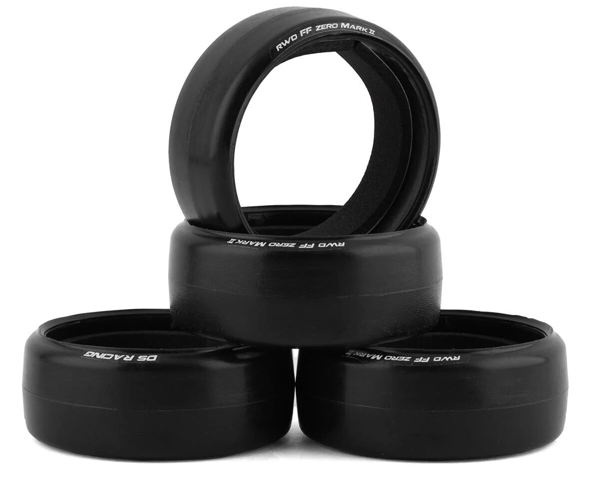 DS Racing Slick Drift Tires (4) (RWD FF Zero Mark II) (RWD FF Zero Mark II)