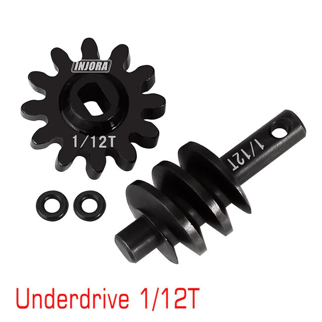 INJORA Underdrive Differential Gears 12T UD Gears For SCX24 - Underdrive 12T