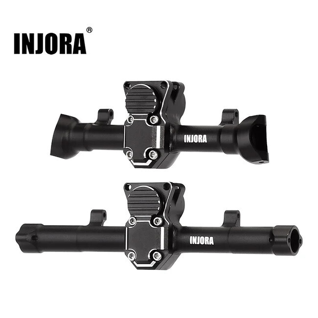 INJORA CNC Aluminum Front Rear Axle Housing for Axial SCX24