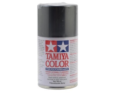 Tamiya PS-63 Bright Gun Metal Lexan Spray Paint (100ml)