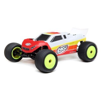 1/18 Losi Mini-T 2.0 2WD Stadium Truck Brushless RTD, Red