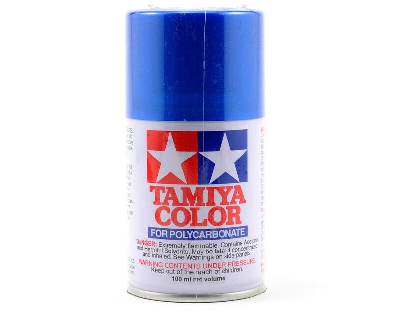 Tamiya PS-16 Metallic Blue Lexan Spray Paint (100ml)