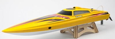 RAGE RC Velocity 800 BL Brushless Deep Vee Offshore Boat, Yellow