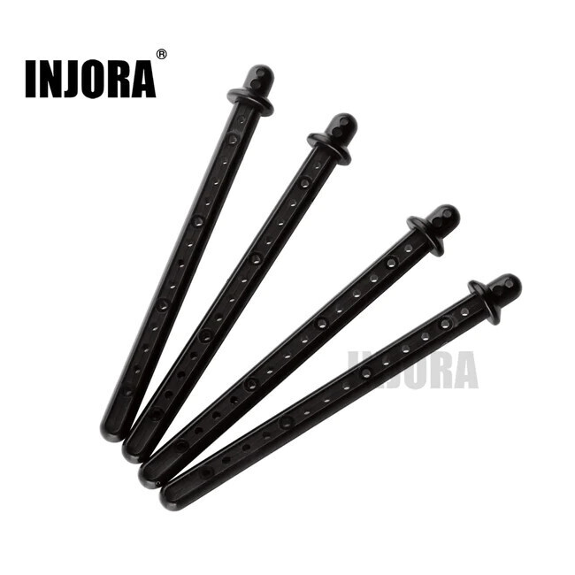 INJORA 4PCS Plastic Body Shell Post Holder for Axial SCX10 II