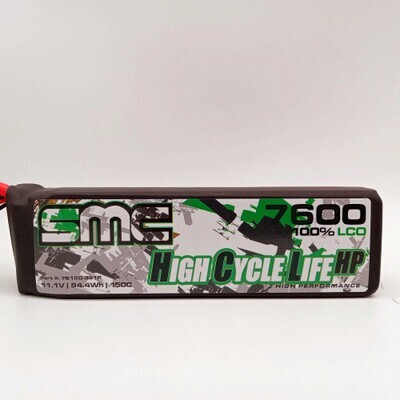 SMC Racing 3S 11.1V 7600mAh 150C w/G10 Protection Plates (SC5)