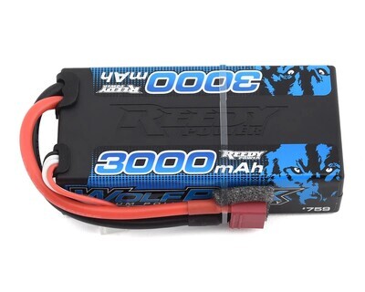 Reedy WolfPack 3S Hard Case Shorty 30C LiPo Battery (11.1V/3000mAh) (T-Plug)