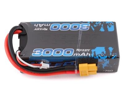 Reedy WolfPack 2S Hard Case Shorty 30C LiPo Battery (7.4V/3000mAh) (XT60)
