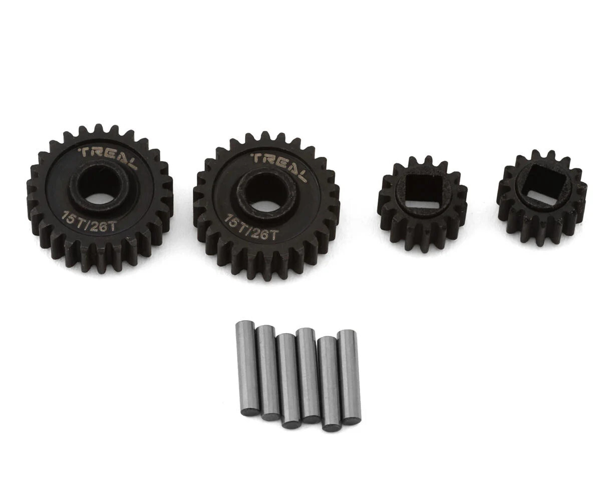 Treal Hobby Axial UTB18 Hardened Steel Portal Gears (15T/26T)