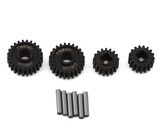 Treal Axial UTB18 Hardened Steel Overdrive Portal Gears (17T/24T) (21%)