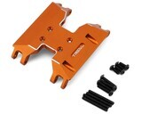 Treal Hobby Axial UTB18 Aluminum Chassis Skid Plate (Orange)