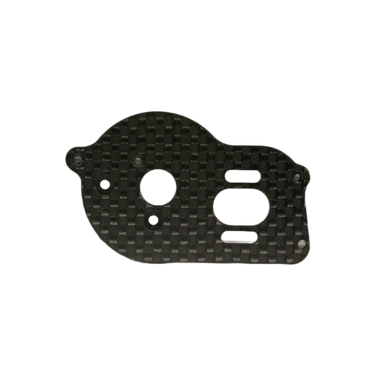 175RC Mini B/T Slotted Carbon Motor Plate