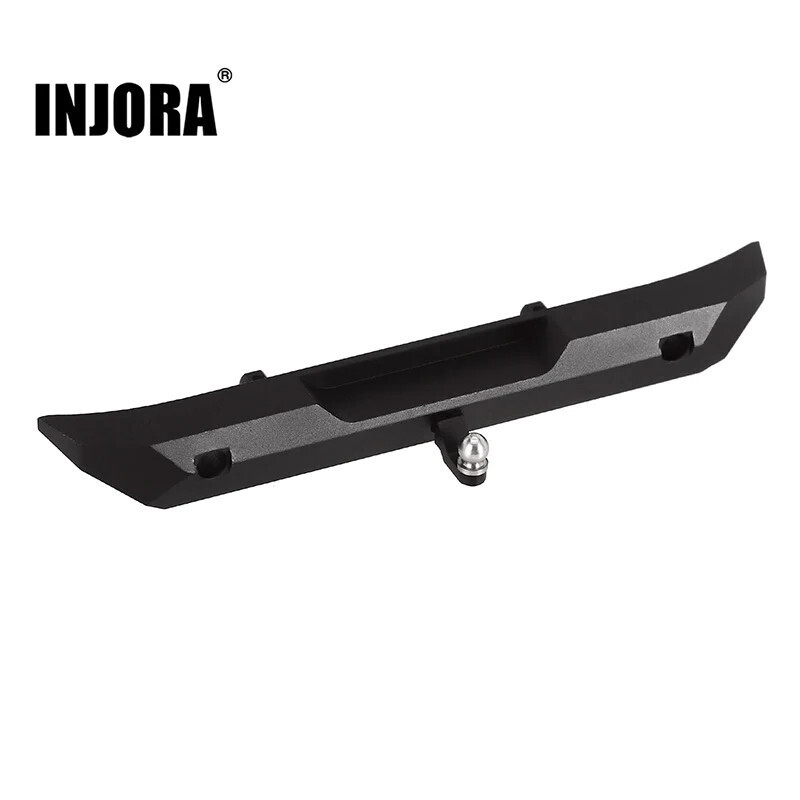 INJORA CNC Rear Bumper With Trailer Hitch For SCX24 Jeep Wrangler
