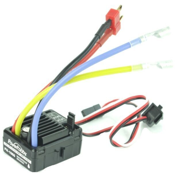 PowerHobby 1060 Waterproof Brushed Crawler ESC (2-3S)