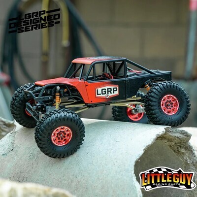 LGRP - Ultra24 Chassis Base Kit for SCX24, Grey
