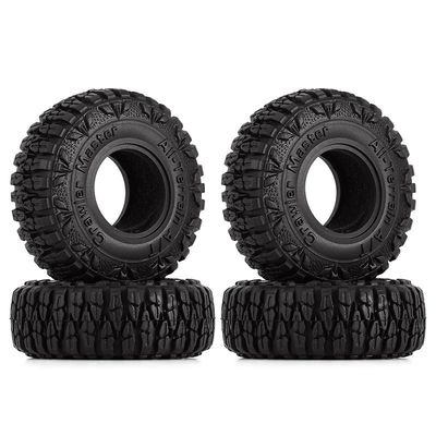 INJORA Crawler Master 1.0&quot; Rubber Tires All Terrain (4) (60*20mm)
