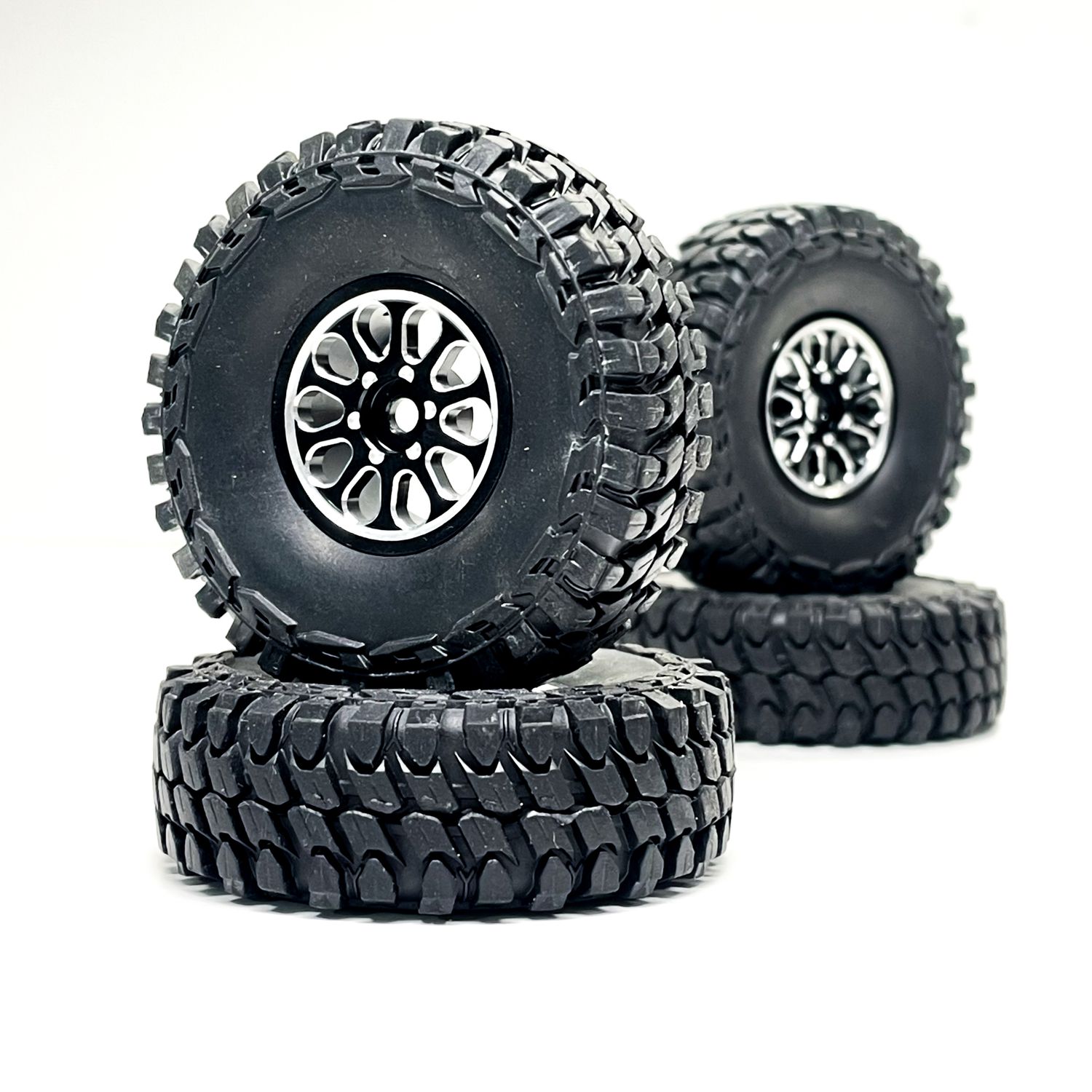 Radz Customs PreAssembled Samix Comp Machined Aluminium Wheels + Hot