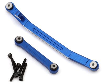 Treal Hobby Axial SCX24 V2 Aluminum Steering Links Set (Blue)
