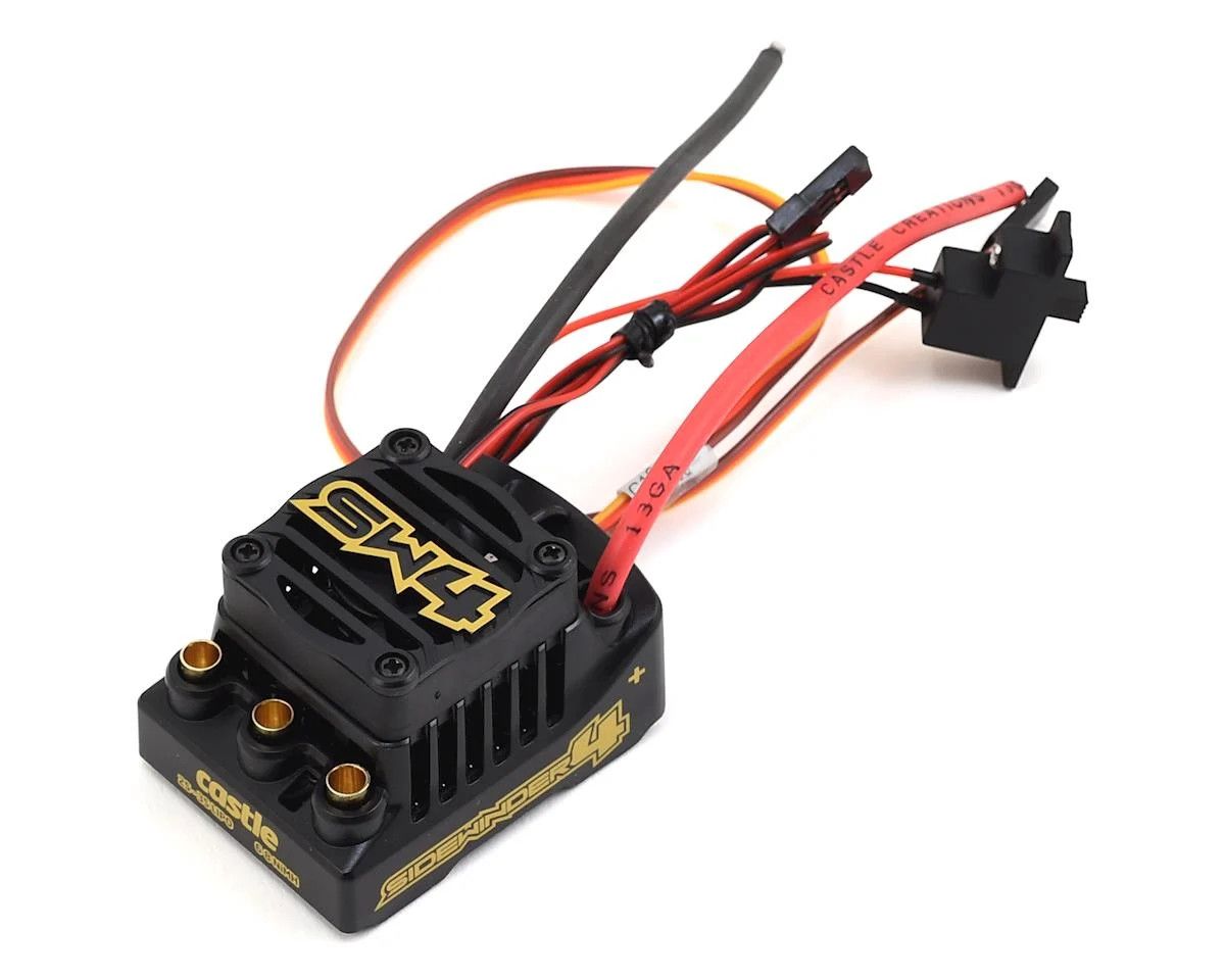 Castle Creations Sidewinder SW4 Waterproof 1/10 ESC (Up to 6.5 LBS.)