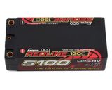 Gens Ace Redline 2S Shorty LiHV LiPo Battery 130C w/5mm Bullets (7.6V/5100mAh)