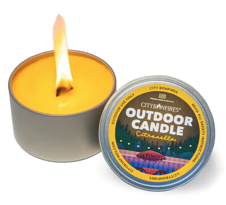 City  Bonfires - The Outdoor Candle - Citronella