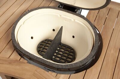 Primo - Cast Iron Firebox Divider for OVAL JR 200 (1 pc)