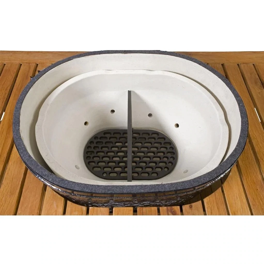 Primo - Cast Iron Firebox Divider for OVAL LG 300 (1 pc)