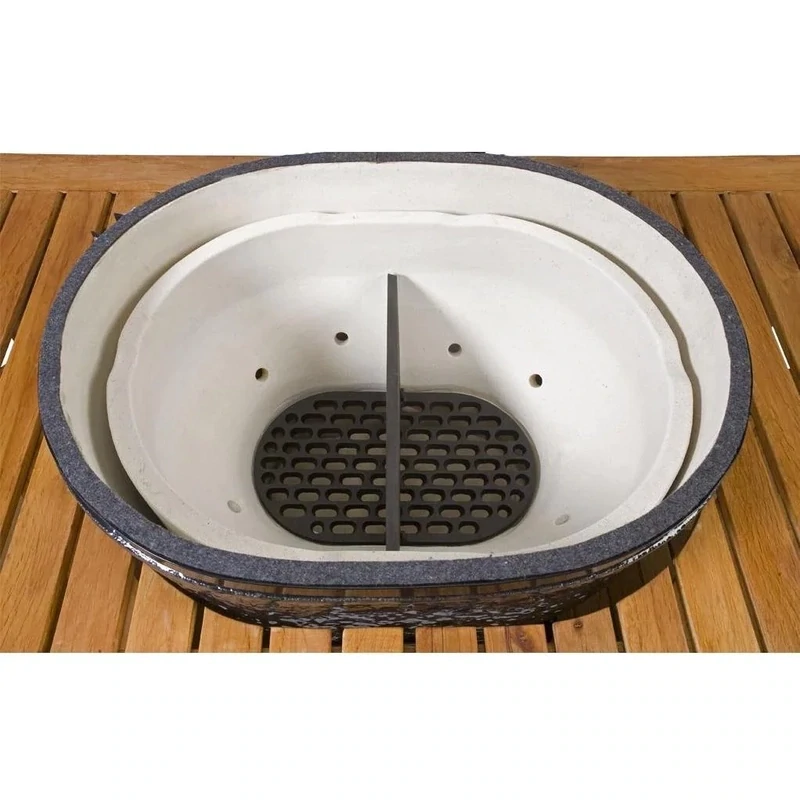 Primo - Cast Iron Firebox Divider for OVAL LG 300 (1 pc)