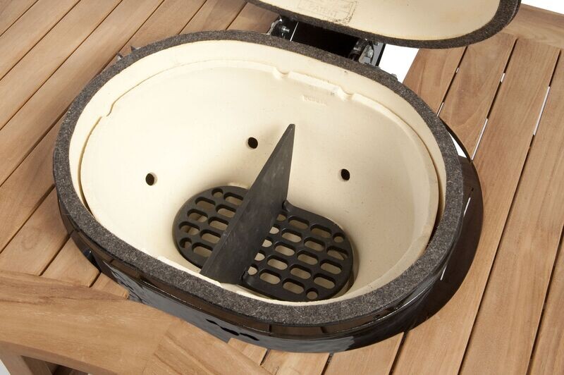 Primo - Cast Iron Firebox Divider for OVAL XL 400 (1 pc)