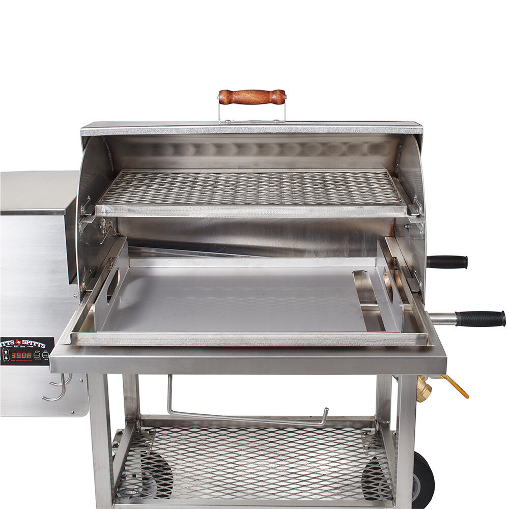 Pitts & Spitts - for Maverick 850 Stainless Steel Griddle
