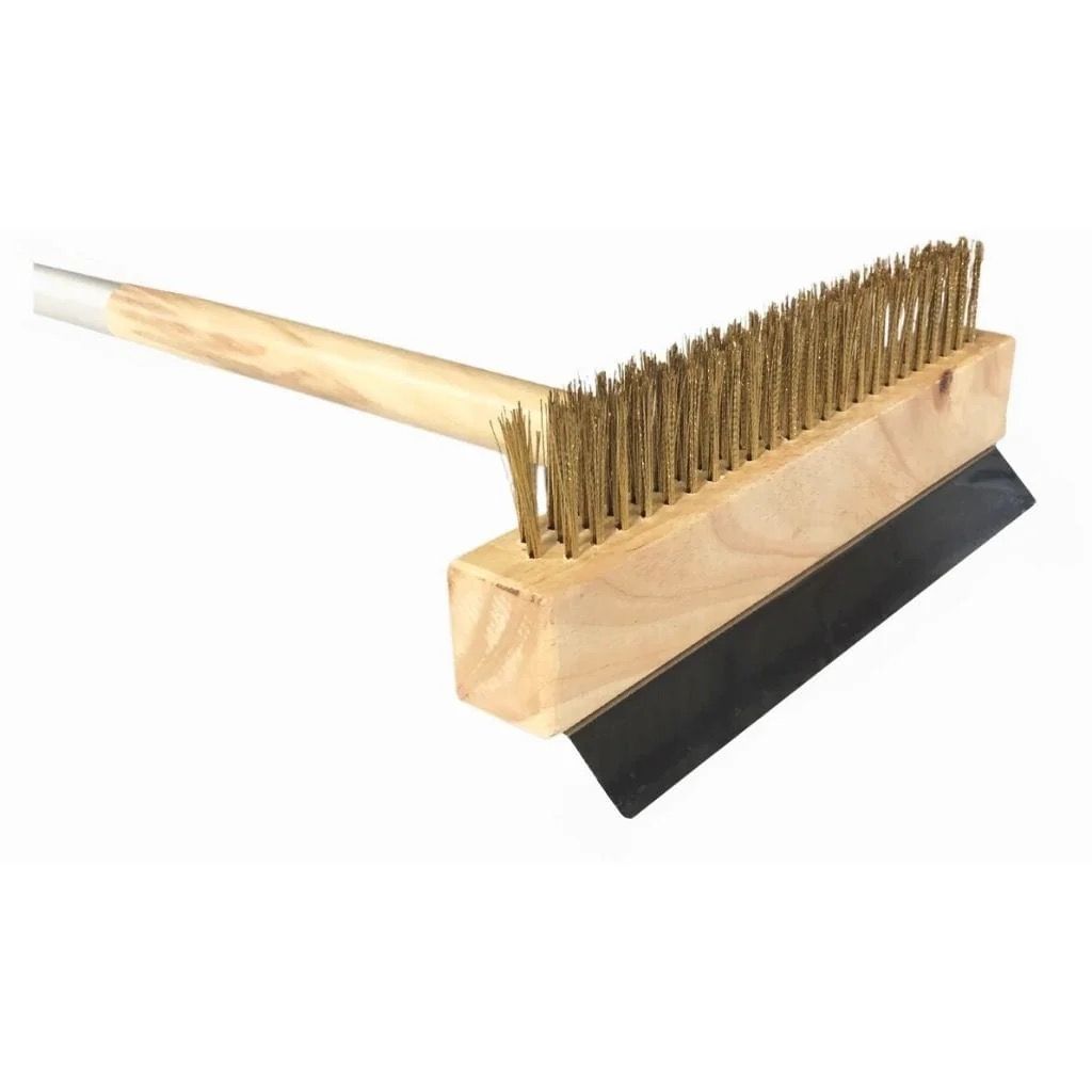 47" Brush with Handle And Scraper