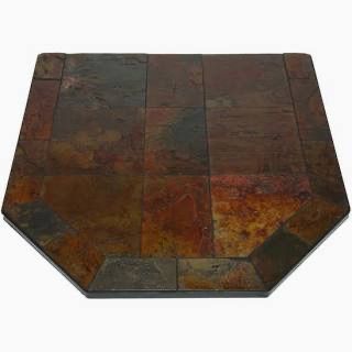 HEARTH BOARD - 40 STD  - PEACOCK SLATE