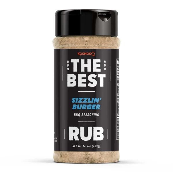 Kosmos Q -  Sizzlin' Burger Rub 14.2 oz