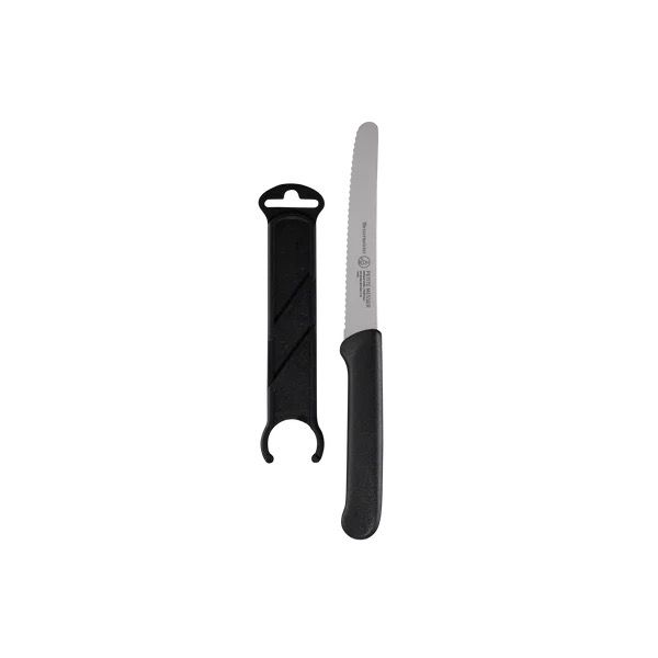 Messermeister 4" Tomato Knife Black