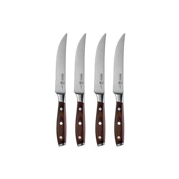 Messermeister Avanta 4 Piece Pakkawood Steak Knife Set