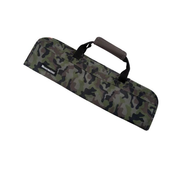 Messermeister Padded Knife Roll 5 Pocket Camo