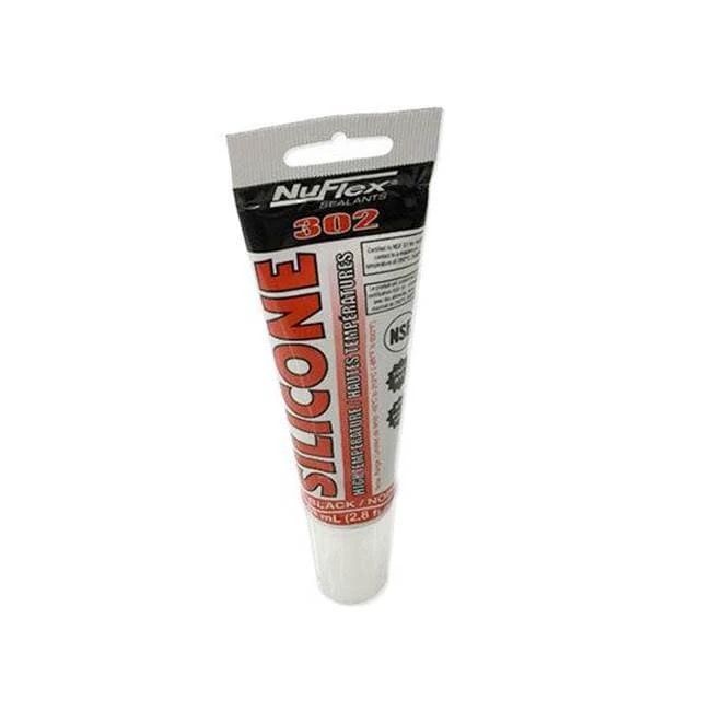 Silicone - High Temp Black (2.8 oz. squeeze tube)