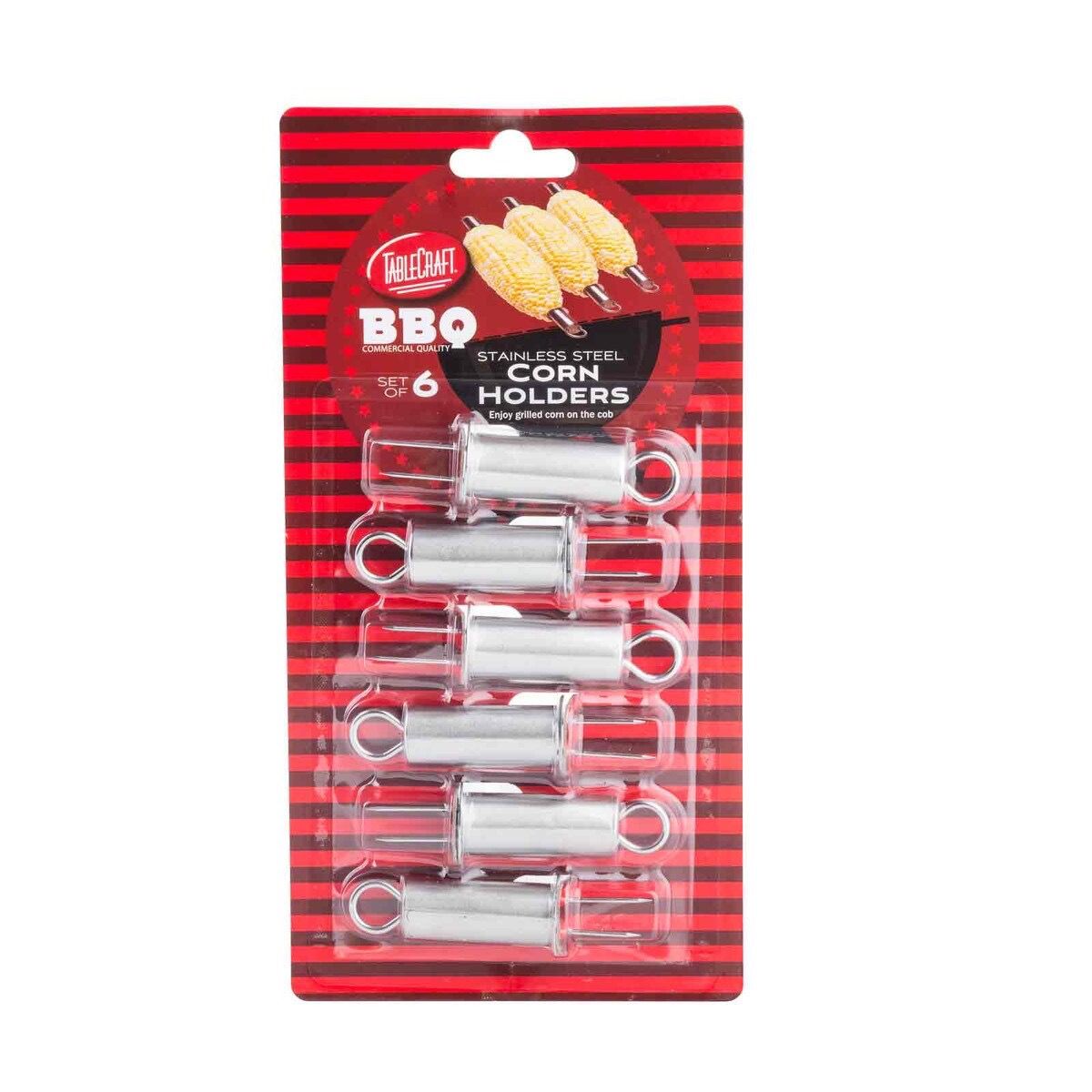 Stainless Steel corn holders set of 6